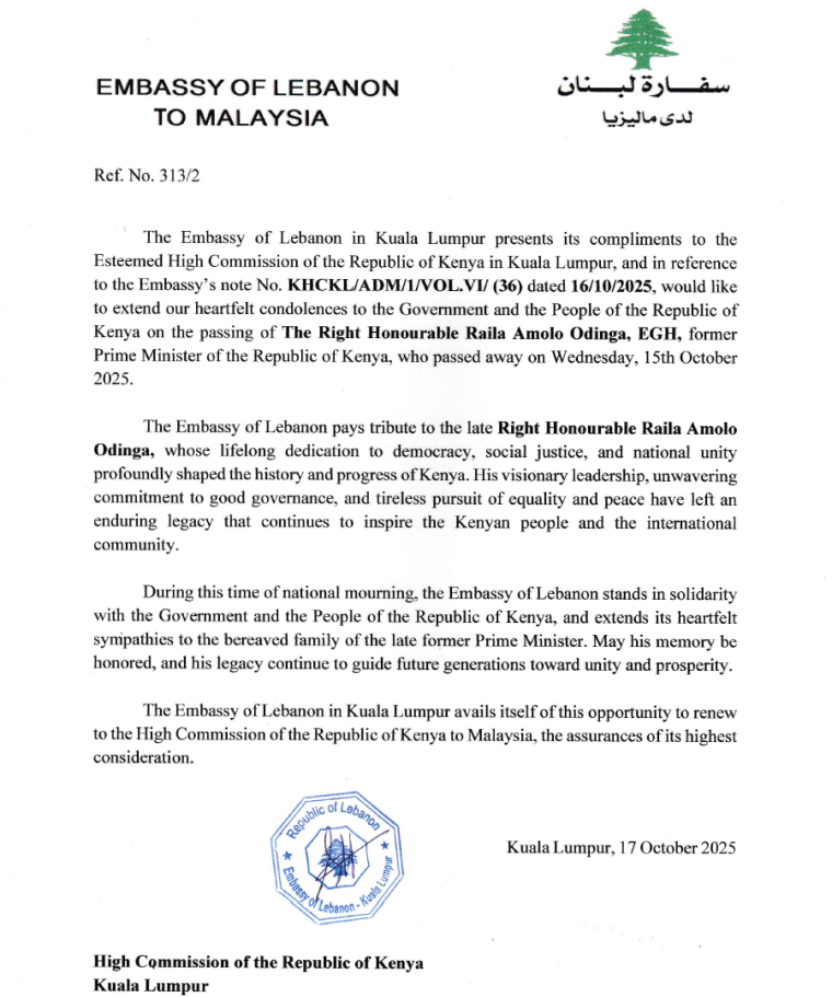 Kenya Embassy Malaysia