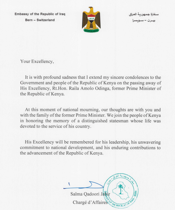 Embassy of Republic of IRAQ