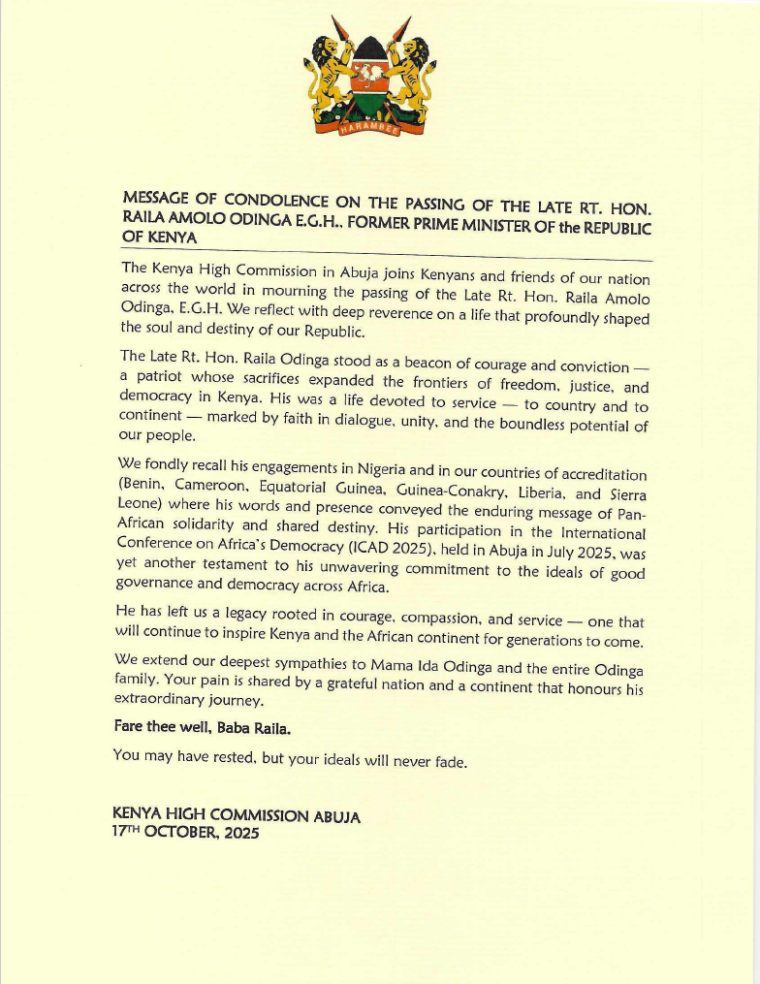 Kenya Embassy Abuja, Nigeria