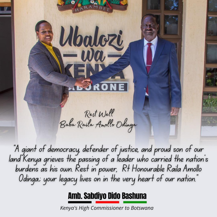 Kenya High Commissioner to Botswana