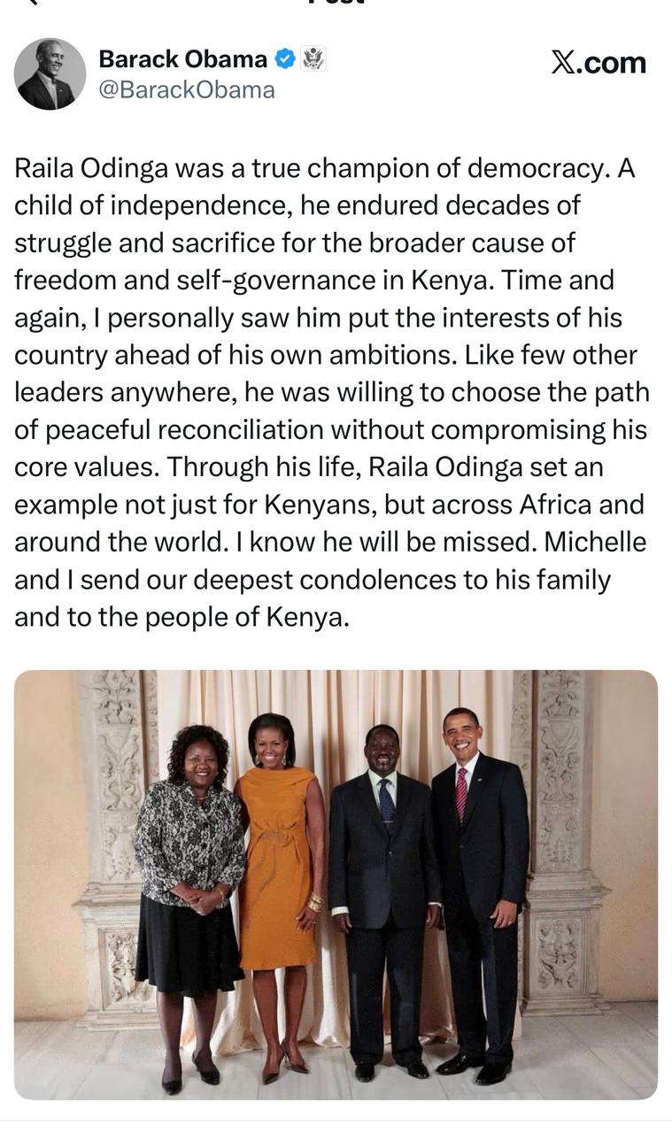 H.E Barack Obama Tribute